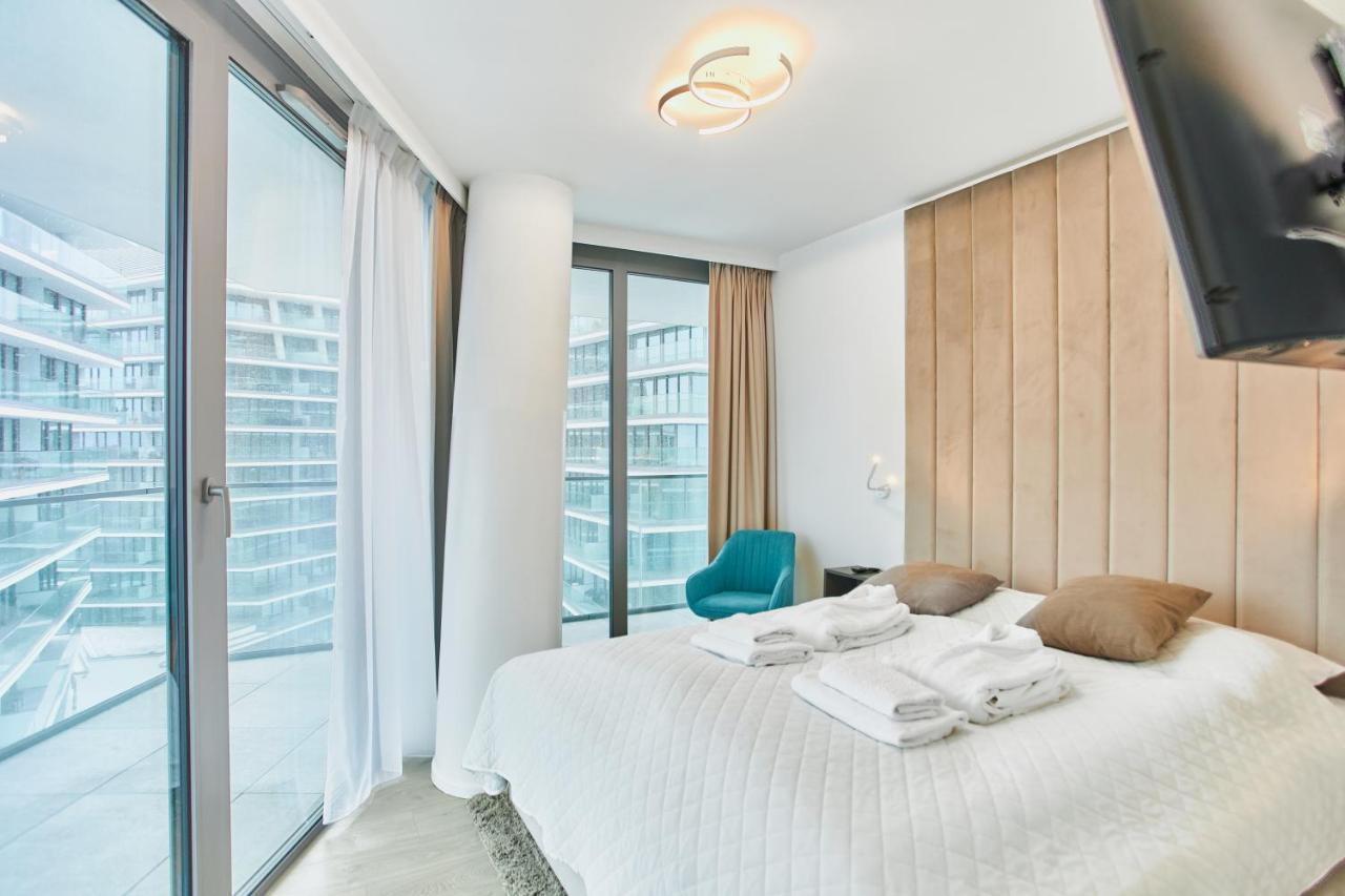 Wave Family Apartment - Sea View Miedzyzdroje Bagian luar foto