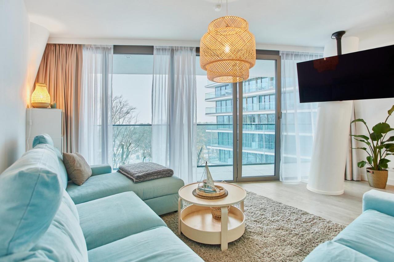 Wave Family Apartment - Sea View Miedzyzdroje Bagian luar foto